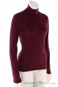 Löffler Midlayer Transtex Women Sweater, , Dark-Red, , Female, 0008-11116, 5638119822, , N1-01.jpg