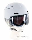 Head Rachel 5K + Spare Lens Casque de ski avec visière, , Blanc, , Hommes,Femmes,Unisex, 0053-10210, 5638121169, , N2-02.jpg