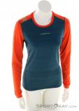 La Sportiva Tour Long Sleeve Mujer Camiseta, La Sportiva, Azul oscuro, , Mujer, 0024-11176, 5638122964, 8020647203338, N2-02.jpg