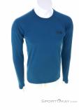 Mountain Hardwear Stretch Long Sleeve Hommes T-shirt, Mountain Hardwear, Bleu foncé, , Hommes, 0418-10068, 5638124269, 888663634554, N2-02.jpg
