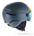 Atomic Savor Visor Stereo Ski Helmet with Visor, Atomic, Green, , Male,Female,Unisex, 0003-10689, 5638124282, 887445372974, N2-17.jpg