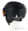 Atomic Savor Visor Stereo Ski Helmet with Visor, Atomic, Black, , Male,Female,Unisex, 0003-10689, 5638124283, 887445176749, N1-11.jpg