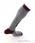 Ortovox Freeride Long Women Ski Socks, , Gray, , Female, 0016-11916, 5638124355, , N3-18.jpg