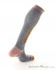 Ortovox Freeride Long Women Ski Socks, , Orange, , Female, 0016-11916, 5638124362, , N2-17.jpg
