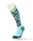 Ortovox Ski Tour Comp Long Women Ski Socks, , Turquoise, , Female, 0016-11917, 5638124364, , N1-06.jpg
