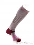 Ortovox Ski Tour LT Comp Long Women Ski Socks, , Pink, , Female, 0016-11918, 5638124367, , N1-01.jpg