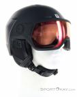 Salomon Pioneer LT Visor Photo Ski Helmet, , Black, , Male,Female,Unisex, 0018-11889, 5638128613, , N1-01.jpg