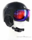 Salomon Pioneer LT Visor Ski Helmet, Salomon, Black, , Male,Female,Unisex, 0018-11890, 5638128616, 193128283384, N1-01.jpg