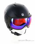 Salomon Pioneer LT Visor Ski Helmet, , Black, , Male,Female,Unisex, 0018-11890, 5638128616, , N2-02.jpg