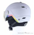 Salomon Pioneer LT Visor Ski Helmet, Salomon, Light-Gray, , Male,Female,Unisex, 0018-11890, 5638128620, 195751325813, N1-11.jpg