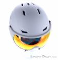 Salomon Pioneer LT Visor Ski Helmet, Salomon, Light-Gray, , Male,Female,Unisex, 0018-11890, 5638128620, 195751325813, N3-03.jpg