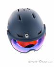Salomon Pioneer LT Visor Ski Helmet, Salomon, Dark-Blue, , Male,Female,Unisex, 0018-11890, 5638128623, 195751325851, N3-03.jpg