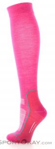 Icebreaker Ski+ Ultralight OTC Women Ski Socks, Icebreaker, Pink, , Female, 0011-10512, 5638129613, 196009822313, N1-11.jpg