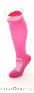 Icebreaker Ski+ Ultralight OTC Women Ski Socks, , Pink, , Female, 0011-10512, 5638129613, , N3-08.jpg