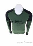 Sweet Protection Hunter Merino Hybrid LS Mens Biking Shirt, , Olive-Dark Green, , Male, 0183-10286, 5638129770, , N3-03.jpg