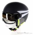 Alpina Zupo Visor Q-Lite Kids Ski Helmet, , Gray, , Boy,Girl, 0027-10232, 5638131656, , N2-07.jpg