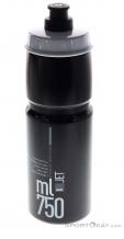Elite Jet Black Logo 750ml Fľaša na pitie, Elite, Čierna, , Unisex, 0195-10032, 5638133918, 8020775038529, N2-02.jpg