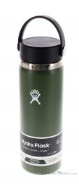 Hydro Flask 20oz Wide Mouth 591ml Bouteille thermos, Hydro Flask, Vert foncé olive, , , 0311-10080, 5638137620, 810007831398, N2-02.jpg