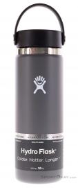 Hydro Flask 20oz Wide Mouth 591ml Bouteille thermos, Hydro Flask, Gris foncé, , , 0311-10080, 5638137621, 810007831367, N1-01.jpg