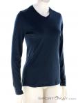 Scott Defined Merino LS Women Shirt, , Dark-Blue, , Female, 0023-12612, 5638146651, , N1-01.jpg