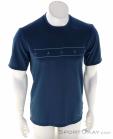 Vaude Qimsa Logo Mens T-Shirt, Vaude, Blue, , Male, 0239-11345, 5638150436, 4062218847286, N2-02.jpg