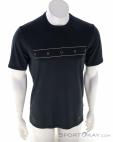 Vaude Qimsa Logo Mens T-Shirt, Vaude, Black, , Male, 0239-11345, 5638150441, 4062218846951, N2-02.jpg