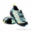 Salomon XA Pro V8 Climasalomon WP Kids Hiking Boots, , Turquoise, , Boy,Girl, 0018-11807, 5638159637, , N1-01.jpg