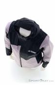 adidas Terrex Xperior Light Fleece Hooded Women Outdoor Jacket, , Pink, , Female, 0359-10480, 5638159989, , N4-04.jpg