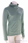 adidas Terrex Xperior Light Fleece Hooded Mens Sweater, , Turquoise, , Male, 0359-10485, 5638160087, , N1-01.jpg