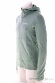 adidas Terrex Xperior Light Fleece Hooded Mens Sweater, adidas Terrex, Turquoise, , Male, 0359-10485, 5638160087, 4067887700771, N1-06.jpg
