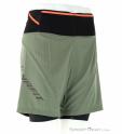 Dynafit Ultra 2in1 Shorts Mens Running Shorts, , Olive-Dark Green, , Male, 0015-11688, 5638160543, , N1-01.jpg