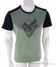 Dynafit Transalper Light Mens T-Shirt, Dynafit, Green, , Male, 0015-11697, 5638160911, 4053866658102, N2-02.jpg