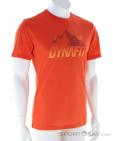 Dynafit Transalper Graphic Hommes T-shirt, Dynafit, Orange, , Hommes, 0015-11707, 5638161596, 4053866678667, N1-01.jpg