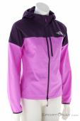 The North Face Higher Run Wind Women Running Jacket, The North Face, Pink, , Female, 0205-10899, 5638161633, 196575620962, N1-01.jpg