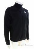 The North Face 100 Glacier 1/4 Zip Mens Sweater, The North Face, Black, , Male, 0205-10907, 5638162440, 196573671263, N1-01.jpg