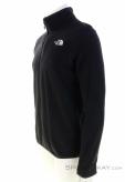 The North Face 100 Glacier 1/4 Zip Mens Sweater, The North Face, Black, , Male, 0205-10907, 5638162440, 196573671256, N1-06.jpg