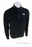 The North Face 100 Glacier 1/4 Zip Mens Sweater, The North Face, Black, , Male, 0205-10907, 5638162440, 196573671256, N2-02.jpg