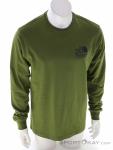The North Face Nature L/S Caballeros Camiseta, The North Face, Verde oliva oscuro, , Hombre, 0205-10910, 5638162467, 196575393439, N2-02.jpg