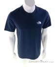 The North Face Simple Dome S/S Hommes T-shirt, The North Face, Bleu foncé, , Hommes, 0205-10912, 5638162501, 196575400236, N2-02.jpg