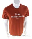 Peak Performance Original Mens T-Shirt, Peak Performance, Orange, , Male, 0330-10333, 5638163917, 7333269764431, N2-02.jpg