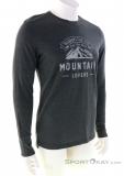 Super Natural Mountain Lovers LS Mens Shirt, , Gray, , Male, 0208-10227, 5638164035, , N1-01.jpg