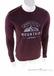 Super Natural Mountain Lovers LS Herren Shirt, Super Natural, Dunkel-Rot, , Herren, 0208-10227, 5638164039, 7630162609648, N2-02.jpg