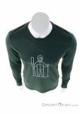 Super Natural Skieur LS Mens Shirt, , Olive-Dark Green, , Male, 0208-10225, 5638164044, , N3-03.jpg