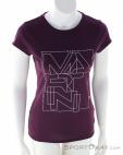Martini Alpmate Women T-Shirt, , Purple, , Female, 0017-11094, 5638164520, , N2-02.jpg