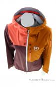 Ortovox Ortler 3L Donna Giacca Outdoor, Ortovox, Rosso scuro, , Donna, 0016-11939, 5638164735, 4251877721666, N3-03.jpg