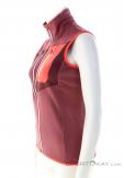Ortovox Fleece Grid Vest Women Outdoor vest, , Dark-Red, , Female, 0016-11943, 5638164753, , N1-06.jpg