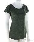 Salewa Puez Melange Dry Women T-Shirt, Salewa, Olive-Dark Green, , Female, 0032-11380, 5638165561, 0, N1-01.jpg