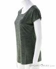 Salewa Puez Melange Dry Women T-Shirt, Salewa, Olive-Dark Green, , Female, 0032-11380, 5638165561, 0, N1-06.jpg