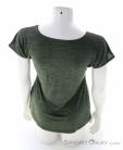 Salewa Puez Melange Dry Women T-Shirt, Salewa, Olive-Dark Green, , Female, 0032-11380, 5638165561, 4053866500937, N3-13.jpg