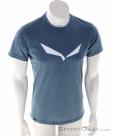 Salewa Solidlogo Dri-Release Mens T-Shirt, , Blue, , Male, 0032-11440, 5638165595, , N2-02.jpg